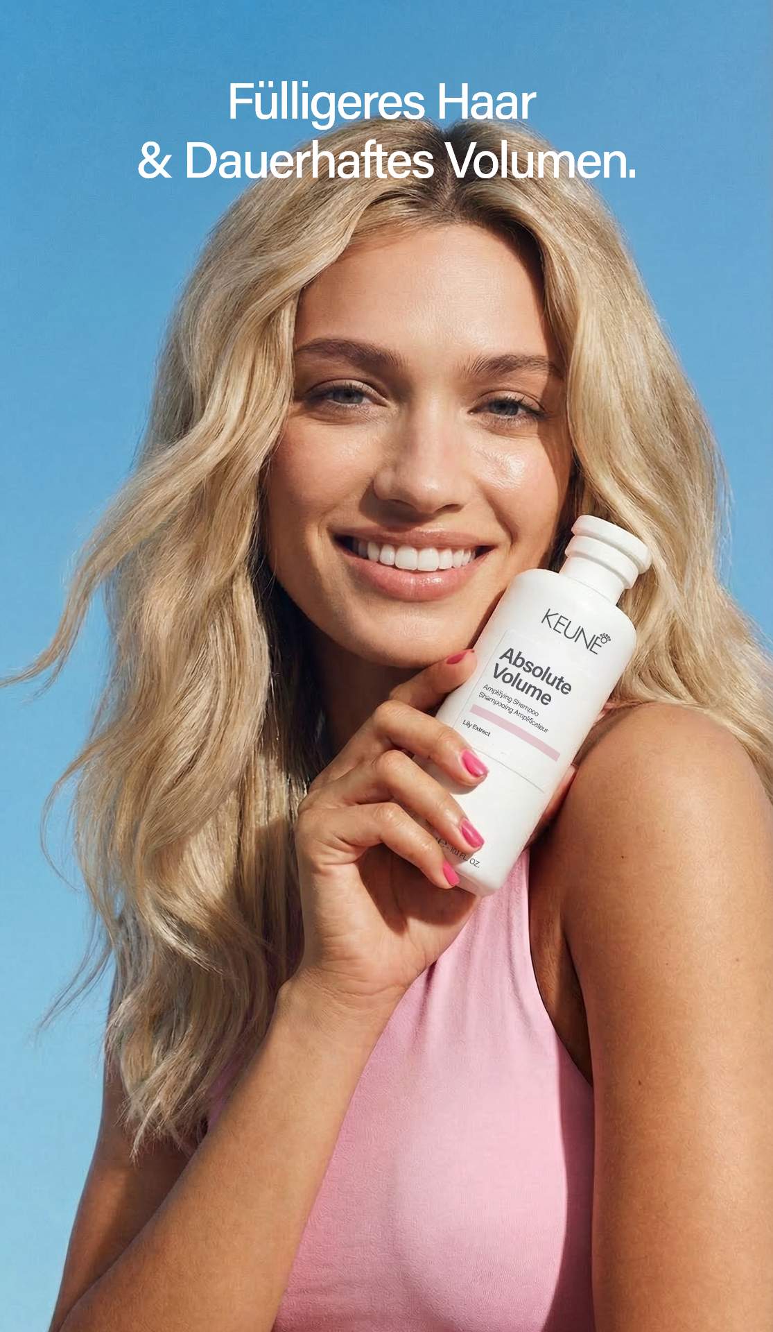 Keune Absolute Volume Lift and Grip Spray: Steigert sofort dein Haarvolumen, bietet flexiblen Halt und ein schwereloses Gefühl. Bietet Hitzeschutz und verbessert die Bewegung