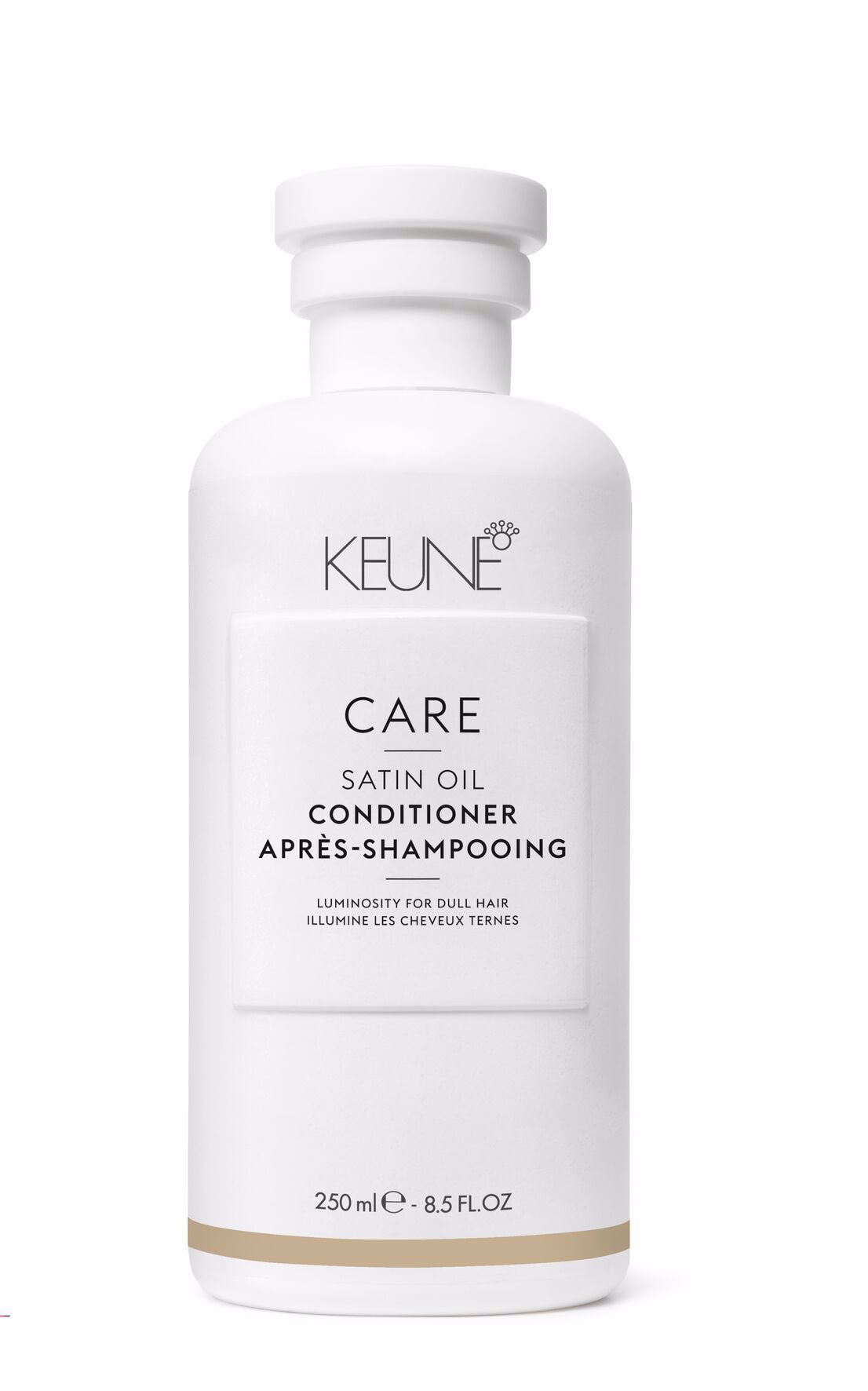 Satin Oil Conditioner ist ideal für stumpfes, trockenes Haar. Mit seiner innovativen, leichten Formel hinterlässt es frisches, gesundes und glänzendes Haar. Erhältlich auf keune.ch.